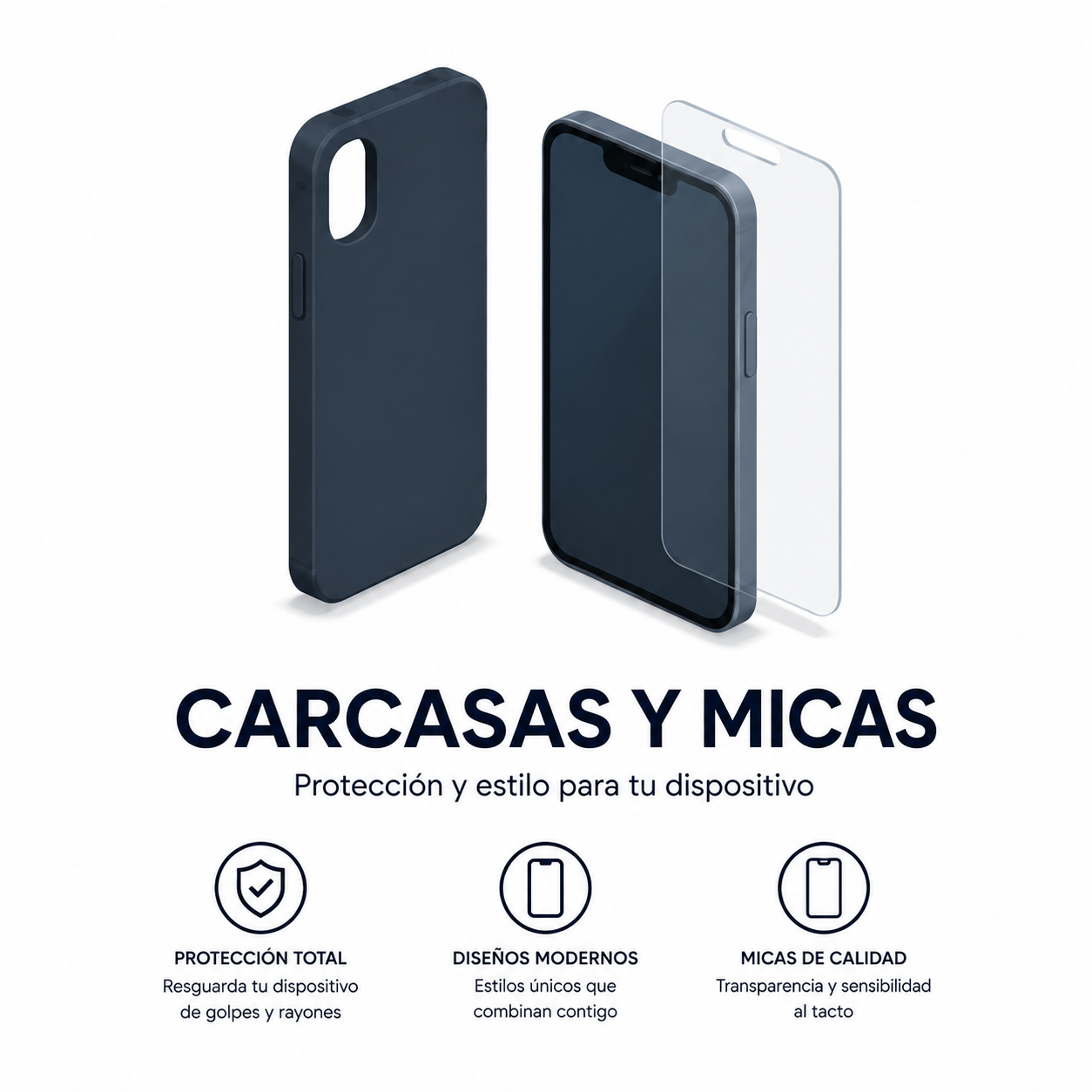 Carcasas y Micas