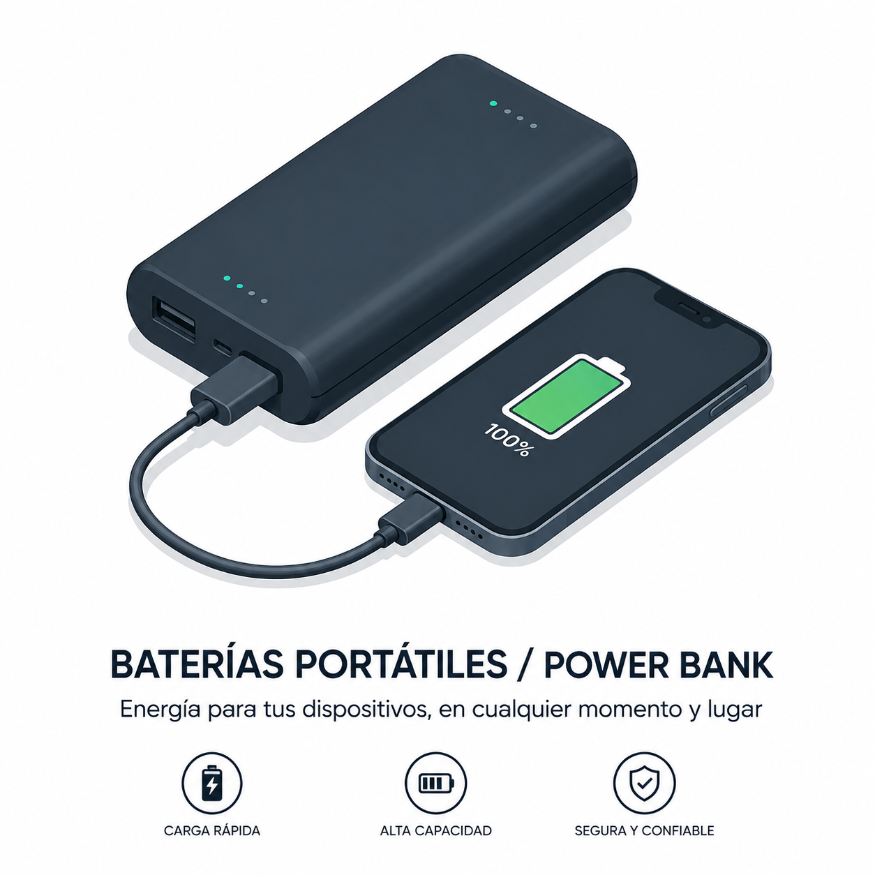 Baterías Portátiles / Power Bank